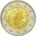 Grecja, 2 Euro, Marathon, 2010, Athens, MS(63), Bimetaliczny, KM:236