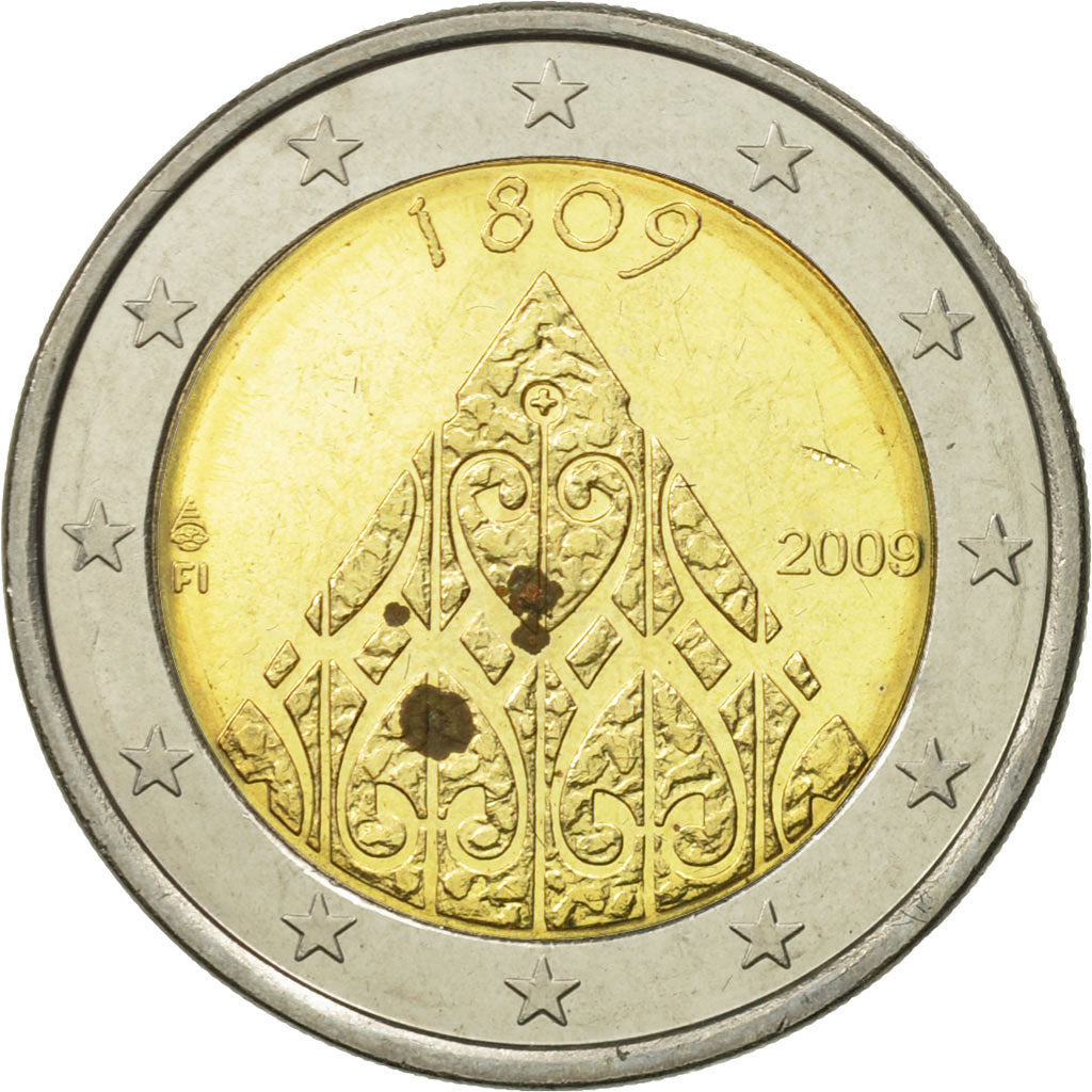 Finland, 2 Euro, Autonomy, 2009, AU(55-58), Bi-Metallic, KM:149