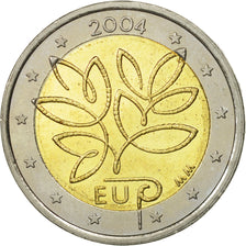 Finland, 2 Euro, EU, 2004, MS(63), Bi-Metallic, KM:114