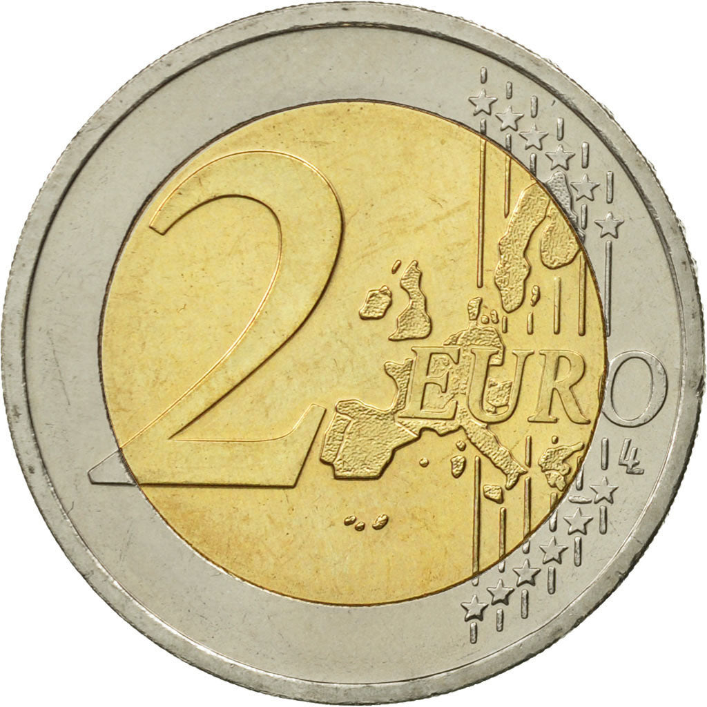 Austria, 2 Euro, State Treaty, 2005, MS(63), Bi-Metallic, KM:3124
