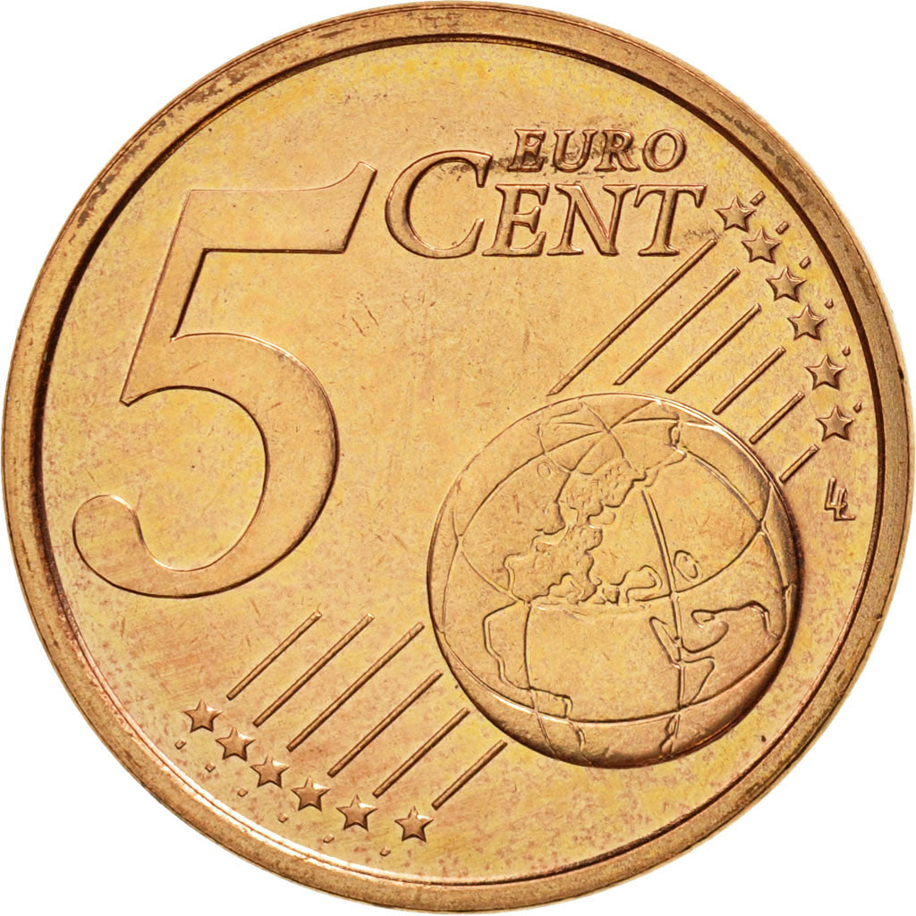 VATICAN CITY, 5 Euro Cent, 2003, MS(65-70), Copper Plated Steel, KM:343