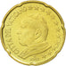 Vatikanstadt, 20 Euro Cent, 2003, STGL, Messing, KM:345