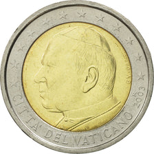 VATICAN CITY, 2 Euro, 2003, MS(65-70), Bi-Metallic, KM:348