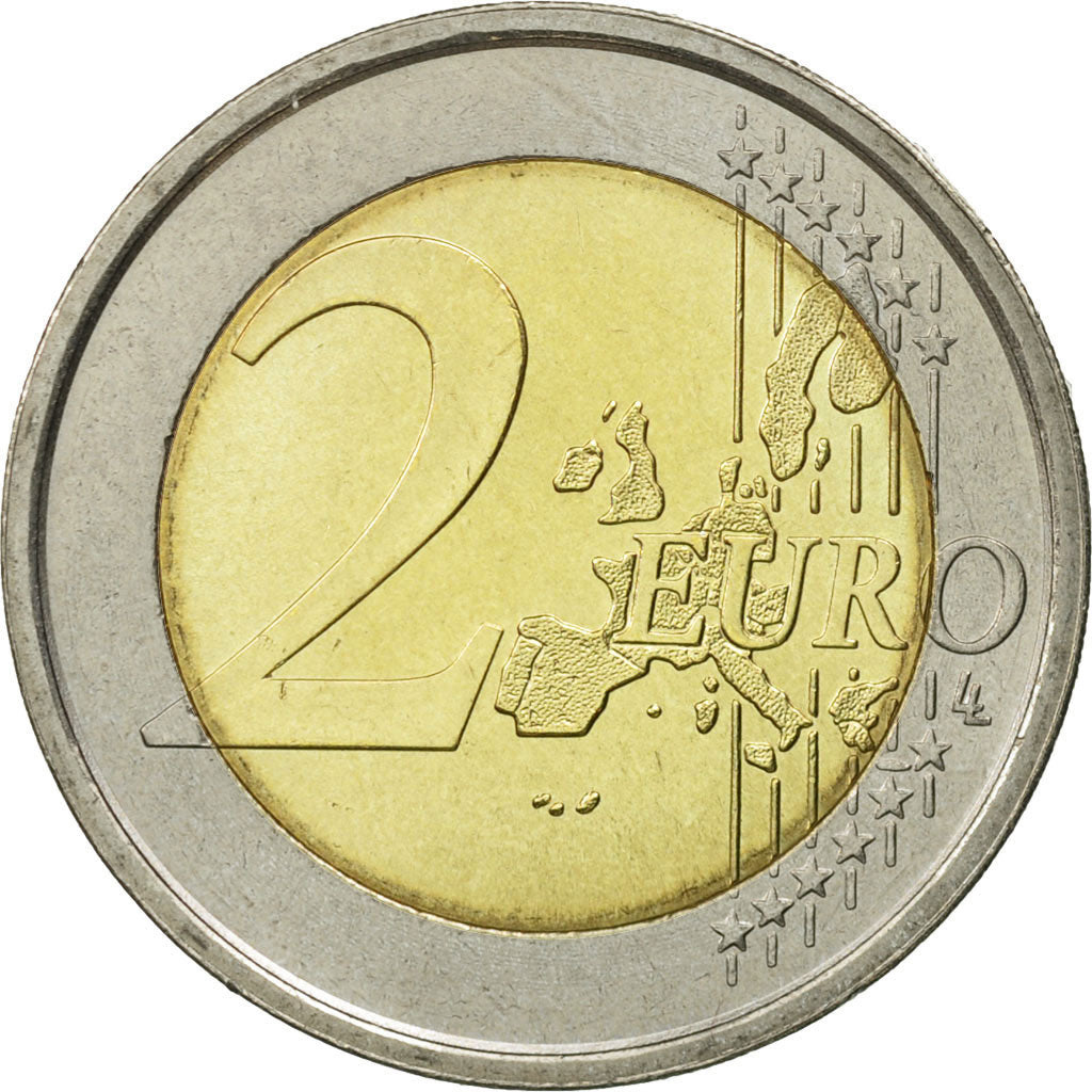 VATICAN CITY, 2 Euro, 2003, MS(65-70), Bi-Metallic, KM:348