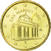 San Marino, 10 Euro Cent, 2011, MS(65-70), Brass, KM:482