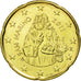 San Marino, 20 Euro Cent, 2011, MS(65-70), Brass, KM:483