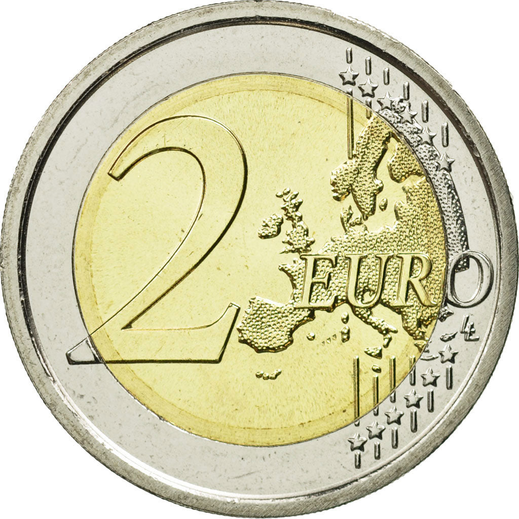 San Marino, 2 Euro, 2011, MS(65-70), Bi-Metallic, KM:486