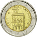 San Marino, 2 Euro, 2012, MS(65-70), Bi-Metallic, KM:486