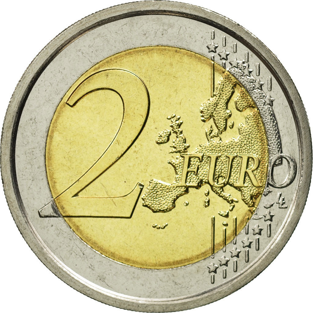 San Marino, 2 Euro, 2012, MS(65-70), Bi-Metallic, KM:486