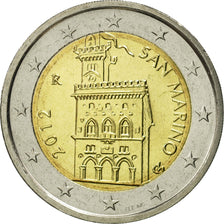 San Marino, 2 Euro, 2012, MS(65-70), Bi-Metallic, KM:486