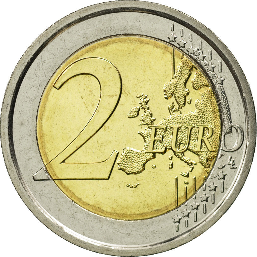 San Marino, 2 Euro, 2012, MS(65-70), Bi-Metallic, KM:486