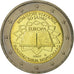 GERMANY - FEDERAL REPUBLIC, 2 Euro, Traité de Rome 50 ans, 2007, MS(63)
