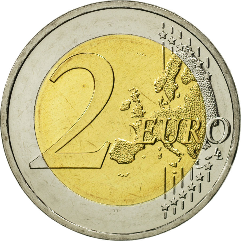 GERMANY - FEDERAL REPUBLIC, 2 Euro, Traité de Rome 50 ans, 2007, MS(63)