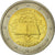 Portugal, 2 Euro, Traité de Rome 50 ans, 2007, MS(63), Bi-Metallic, KM:771