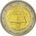 Portugal, 2 Euro, Traité de Rome 50 ans, 2007, MS(63), Bi-Metallic, KM:771