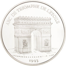 Vème République, 100 Francs/15 Ecus Arc de Triomphe 1993, KM 1031