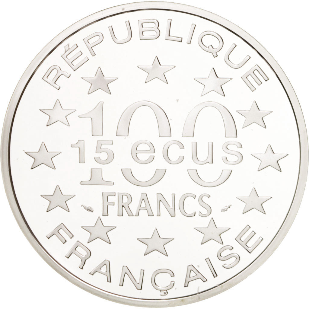 Francia, 100 Francs-15 Ecus, 1993, FDC, Argento, KM:1031