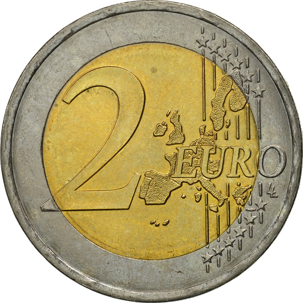 France, 2 Euro, 1999, MS(63), Bi-Metallic, KM:1289