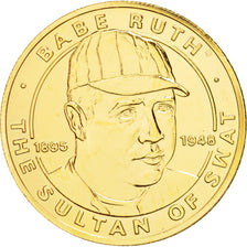 Münze, Liberia, Dollar, 1994, UNZ, Copper-Nickel Gilt, KM:131a