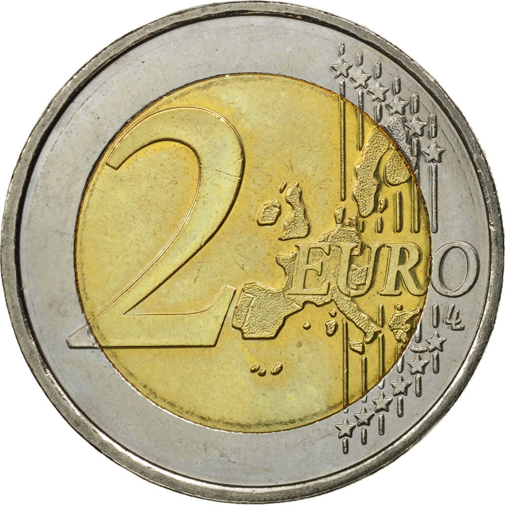 Belgium, 2 Euro, H & A, 2005, MS(63), Bi-Metallic, KM:240