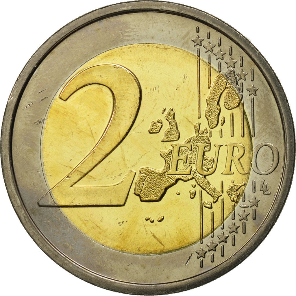 Luxembourg, 2 Euro, Grand Duc Guillaume, 2006, MS(63), Bi-Metallic, KM:88