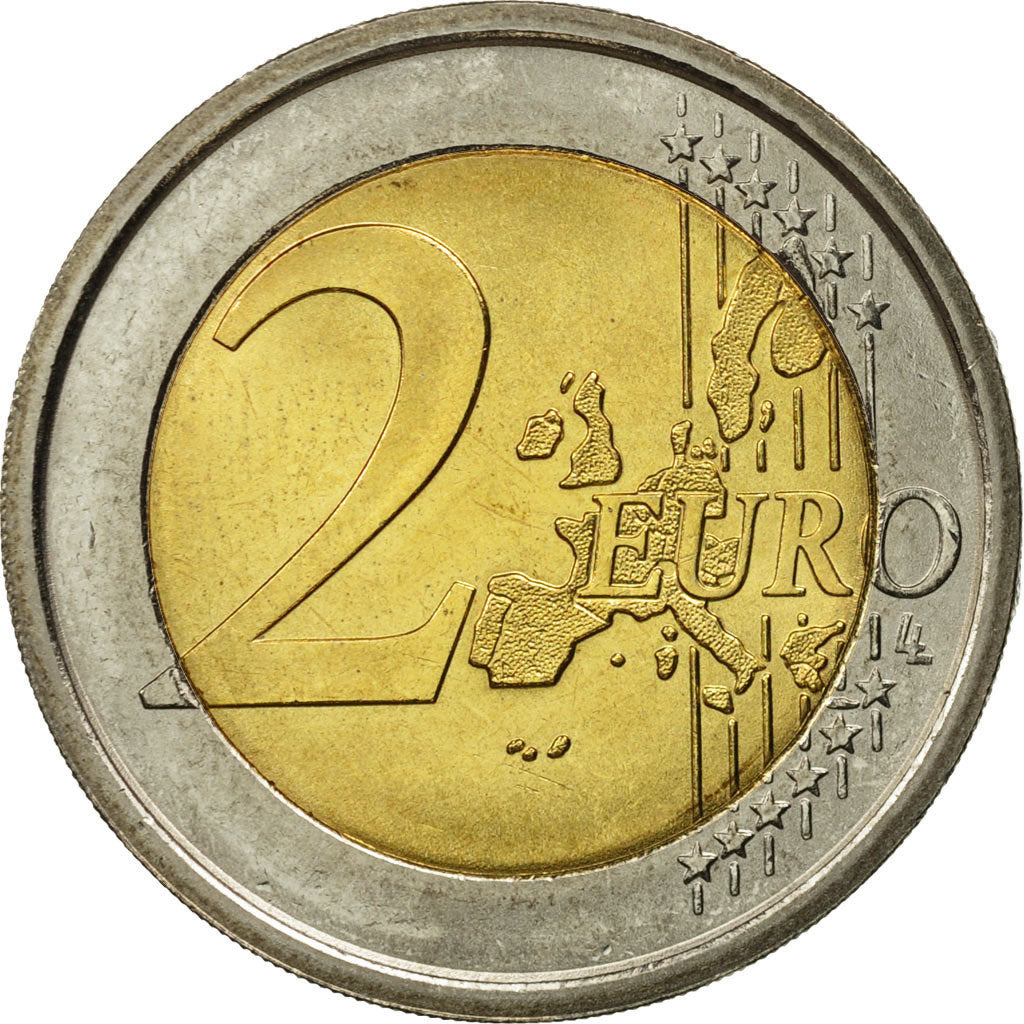 Italy, 2 Euro, European Constitution, 2005, MS(63), Bi-Metallic, KM:245