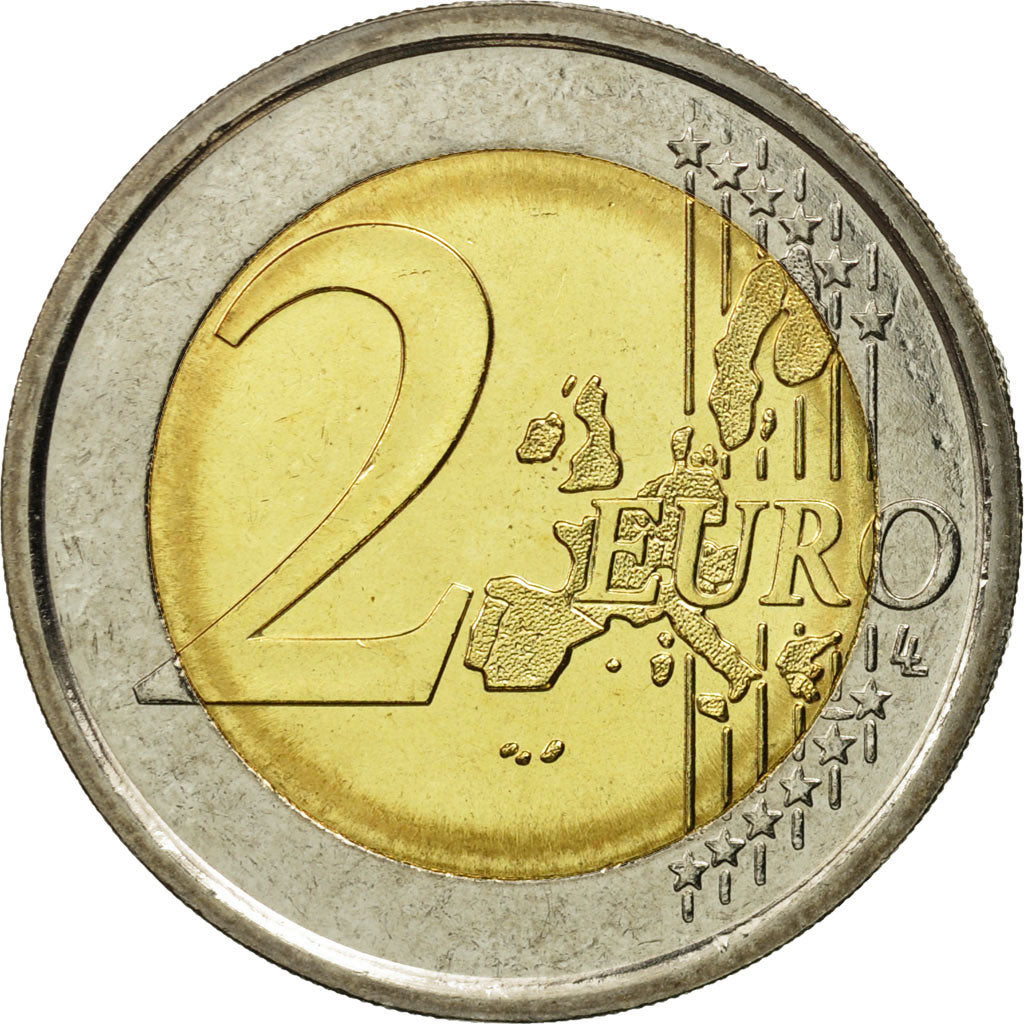 Italy, 2 Euro, Torino, 2006, MS(63), Bi-Metallic, KM:246