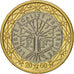 Coin, France, Euro, 2000, MS(63), Bi-Metallic, KM:1288