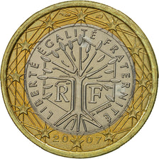 France, Euro, 2007, SPL, Bi-Metallic, KM:1413