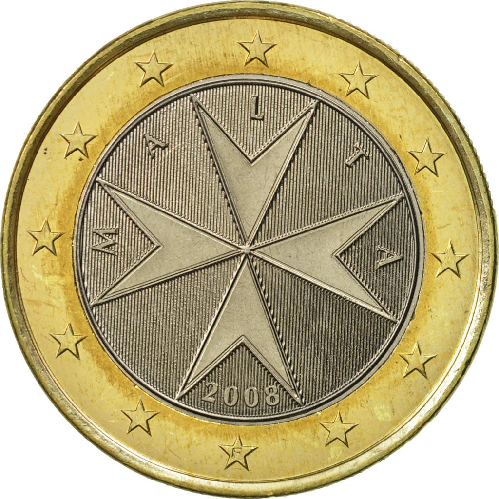Malta, Euro, 2008, SPL, Bi-metallico, KM:131