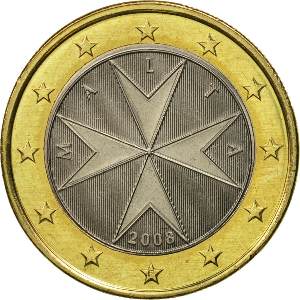 Malta, Euro, 2008, SPL, Bi-metallico, KM:131