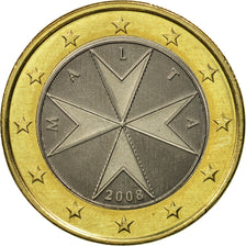 Malta, Euro, 2008, SPL, Bi-metallico, KM:131