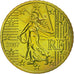 France, 50 Euro Cent, 2007, AU(55-58), Brass, KM:1412