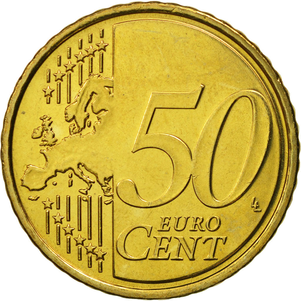 Slovenia, 50 Euro Cent, 2007, SPL, Ottone, KM:73