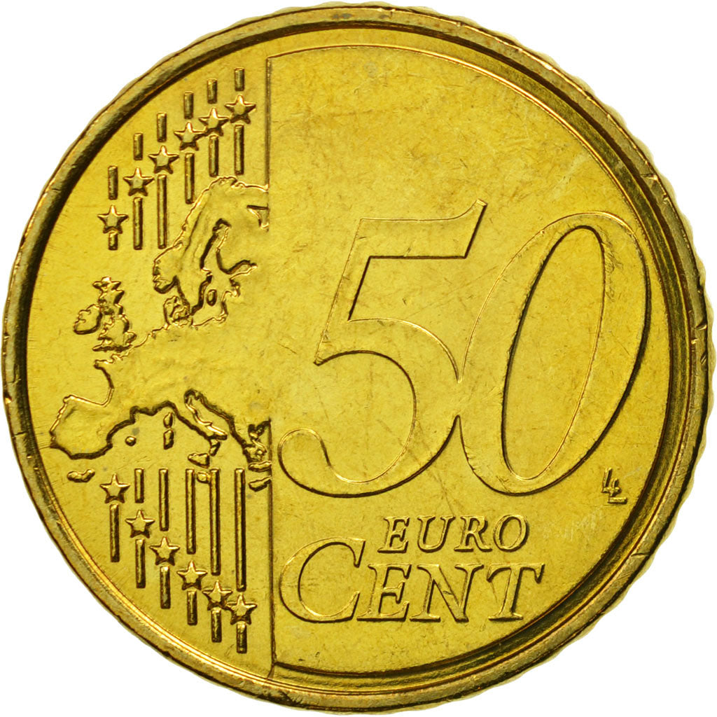 Malte, 50 Euro Cent, 2008, SPL, Laiton, KM:130