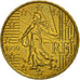 Moneta, Francja, 10 Euro Cent, 1999, Paris, MS(63), Mosiądz, KM:1285