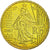 Coin, France, 10 Euro Cent, 2007, MS(63), Brass, KM:1410