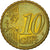 Slovenia, 10 Euro Cent, 2007, AU(55-58), Brass, KM:71