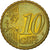 Słowenia, 10 Euro Cent, 2007, Vantaa, AU(55-58), Mosiądz, KM:71