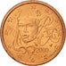 Münze, Frankreich, 5 Euro Cent, 2000, UNZ, Copper Plated Steel, KM:1284