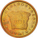 Eslovenia, 2 Euro Cent, 2007, EBC, Cobre chapado en acero, KM:69