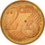 Slovenia, 2 Euro Cent, 2007, AU(55-58), Copper Plated Steel, KM:69