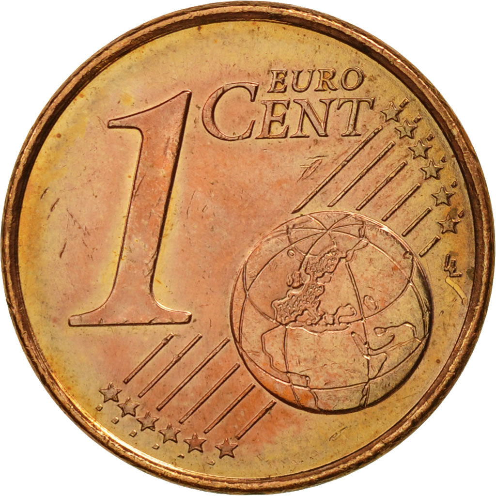 Moneta, Francia, Euro Cent, 2001, SPL-, Acciaio placcato rame, KM:1282