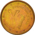 Cypr, Euro Cent, 2008, Kremnica, AU(55-58), Miedź platerowana stalą, KM:78