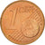 Słowacja, Euro Cent, 2009, Kremnica, MS(63), Miedź platerowana stalą, KM:95
