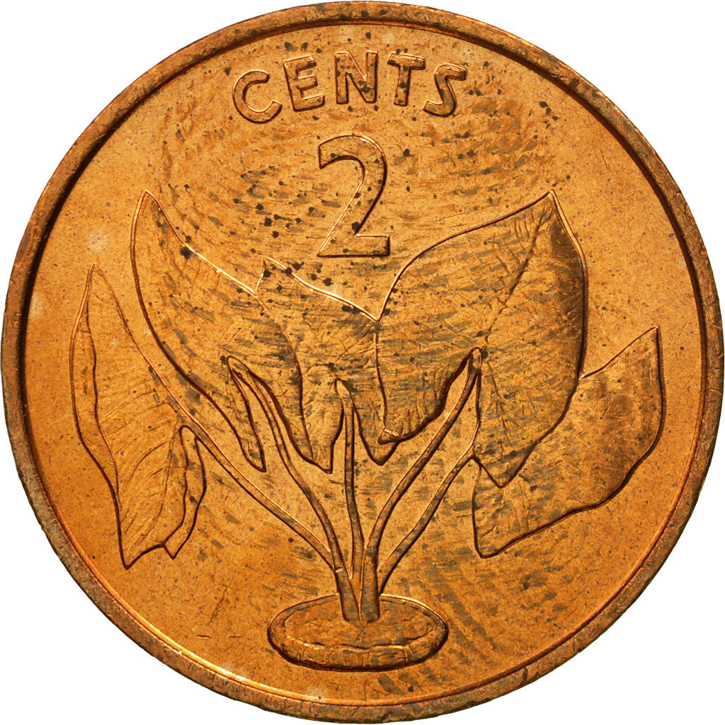 Kiribati, 2 Cents, 1979, British Royal Mint, UNZ, Bronze, KM:2