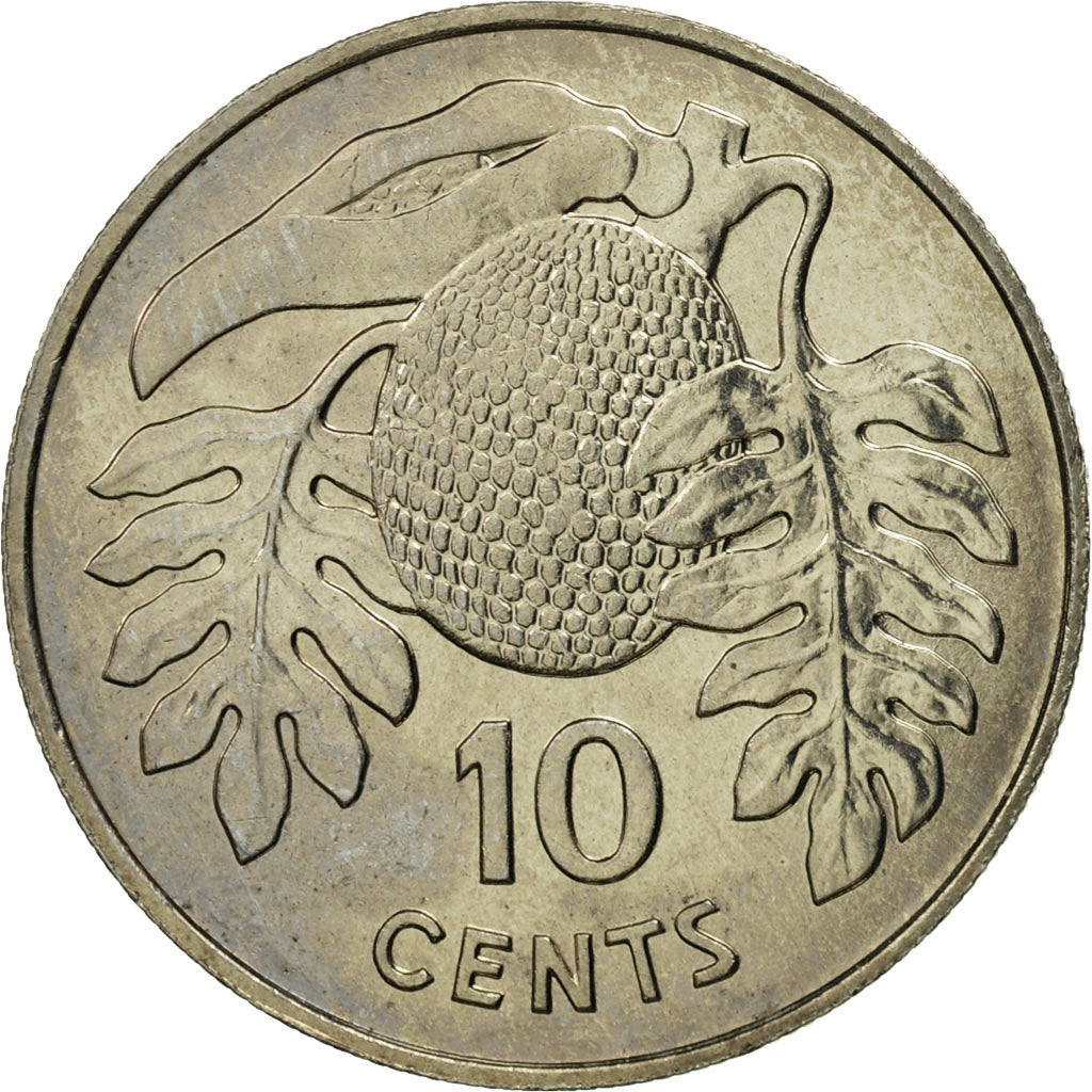 Kiribati, 10 Cents, 1979, British Royal Mint, MS(65-70), Copper-nickel, KM:4