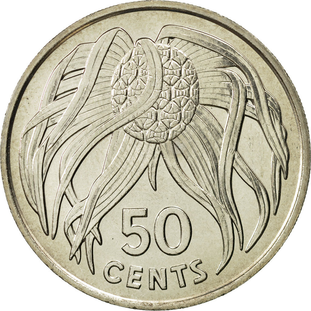 Kiribati, 50 Cents, 1979, British Royal Mint, MS(65-70), Copper-nickel, KM:6