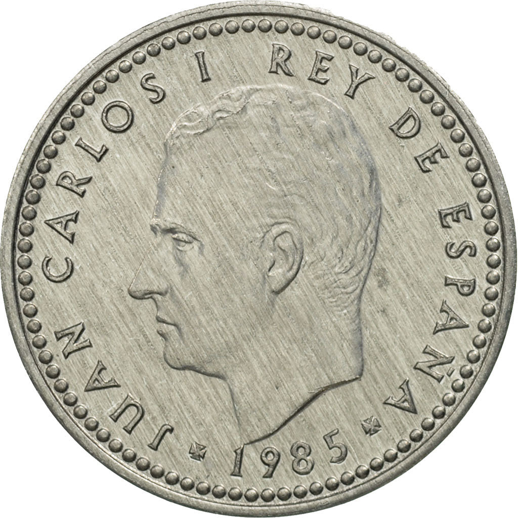 Moneda, España, Juan Carlos I, Peseta, 1985, FDC, Aluminio, KM:821