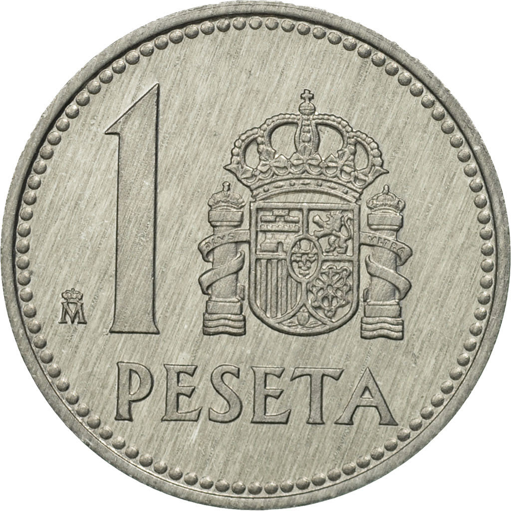 Moneda, España, Juan Carlos I, Peseta, 1985, FDC, Aluminio, KM:821